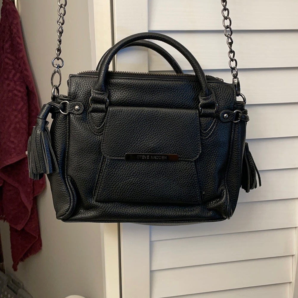 Steve Madden black crossbody